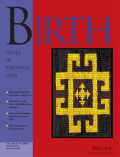 BIRTH: Vol.45, Number 1, March 2018