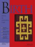BIRTH: Vol.47, Number 1, March 2020