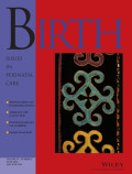 BIRTH: Vol.47, Number 2, Juni 2020