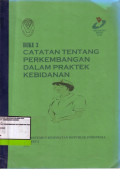 Buku 3: Catatan Tentang Perkembangan Dalam Praktek Kebidanan