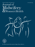 Journal Of Midwifery & Women's Health: Volume 64, Number 4, July/August 2019
