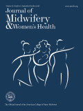 Journal Of Midwifery & Women's Health: Volume 65, Number 5, September/October 2020