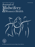 Journal Of Midwifery & Women's Health: Volume 66, Number 4, July/August 2021