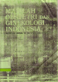Indonesian Journal of Obstetrics and Gynecology Volume 27, Suplemen 1, Hal.1 - 124, Juli 2003