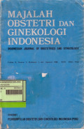 Indonesian Journal of Obstetrics ang Gynecology Vol 8 No.1, 1982