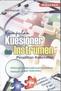 Kumpulan Kuesioner dan Instrumen penelitian kesehatan