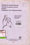 Pedoman Perencanaan Making Pregnancy Safer Melalui Pendekatan Tim Kab/Kota
