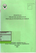 Pedoman Praktek Kebidanan Program Pendidikan Bidan