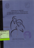 Pedoman Teknis Audit Maternal-Perinatal Di Tingkat Kabupaten/Kota