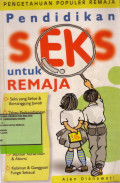 Pendidikan Seks Untuk Remaja