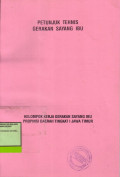 Petunjuk Teknis Gerakan Sayang Ibu