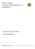 Modul Teori Woman Empowerment in Midwifery