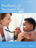 Paediatric and Neonatal Pain: Volume 2, Issue 2, June 2020