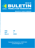 Buletin Penelitian Kesehatan: Volume 48 nomor 1, Maret 2020