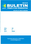 Buletin Penelitian Kesehatan: Volume 48 nomor 2, Juni 2020