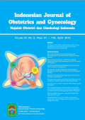 Indonesian Journal of Obstetrics and Gynecology: Vol.1, No.2 April 2013