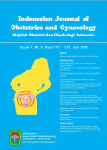 Indonesian Journal of Obstetrics and Gynecology: Vol.1, No.3 July 2013