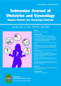 Indonesian Journal of Obstetrics and Gynecology: Vol.2, No.3 July 2014