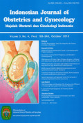 Indonesian Journal of Obstetrics and Gynecology: Vol.3, No.4 October 2015