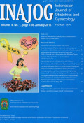 Indonesian Journal of Obstetrics and Gynecology: Vol.4, No.1 Januari 2016