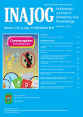 Indonesian Journal of Obstetrics and Gynecology: Volume 4 No.4 October 2016