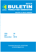 Buletin Penelitian Kesehatan: Volume 46 nomor 4, Desember 2018