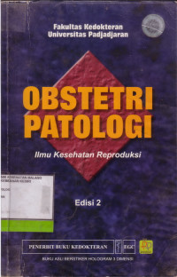 Image of Ilmu Kesehatan Reproduksi: Obstetri Patologi
