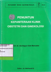 Image of Penuntun Kepaniteraan Klinik Ostetri dan Ginekologi